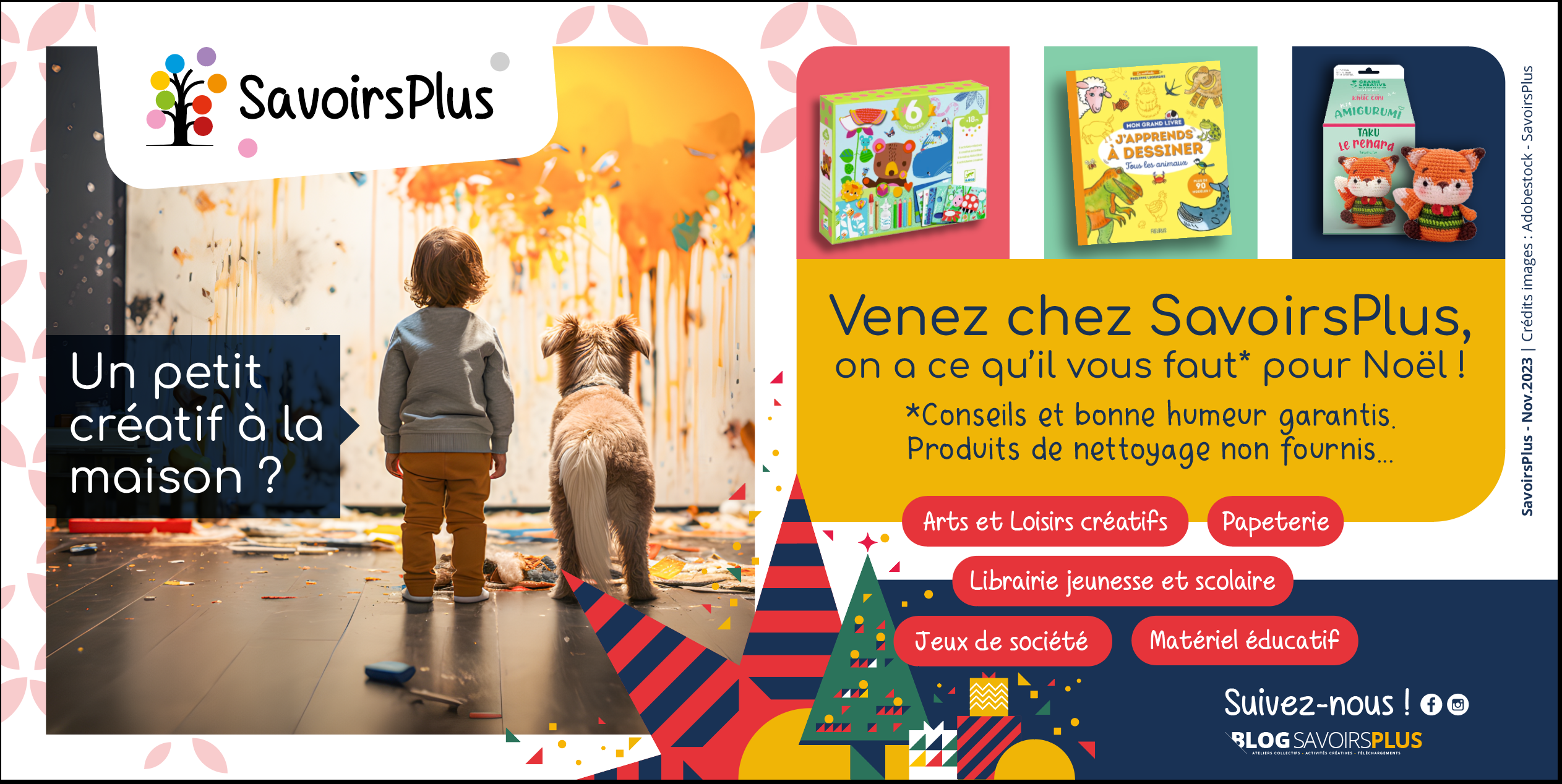 Préparer vos cadeaux et décos de Noël avec SavoirsPlus Vannes 