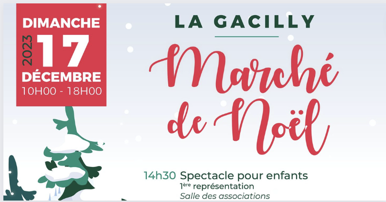Marché de noël à la Gacilly