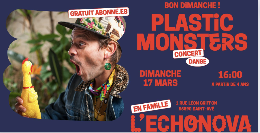 Plastic Monster - concert et ateliers avec les petits débrouillards à L'Échonova 