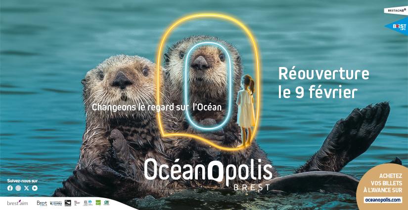 Réouverture d'Océanopolis - Brest 