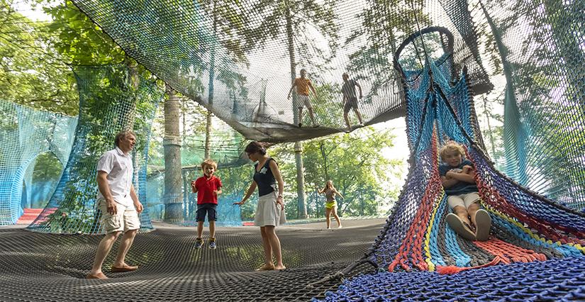 On se défoule en famille dans le plus grand Parcabout® du monde au Parc de Branféré !