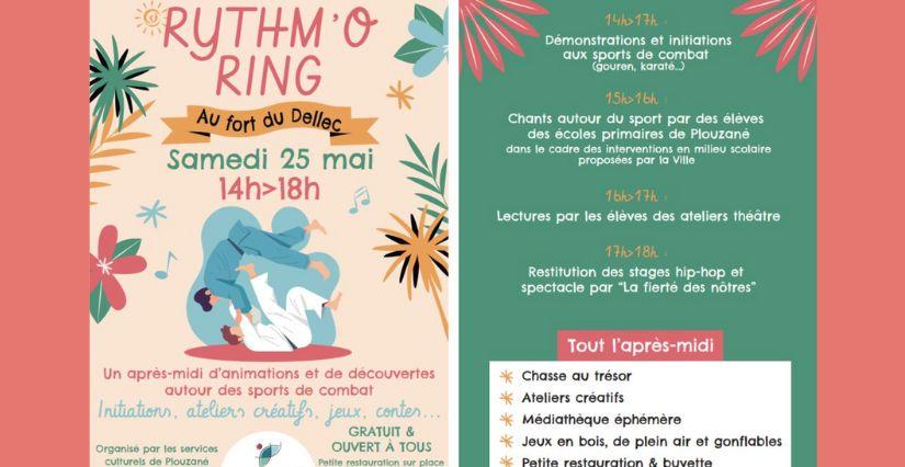 Rythm’o ring : initiations aux sports de combat et chasses au trésor en famille à Fort Dellec -Plouzané 