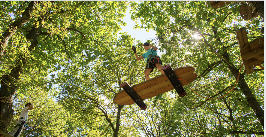 Fun Park Dirinon : Parc familial accrobranche dès 4 ans dans le Pays de Brest