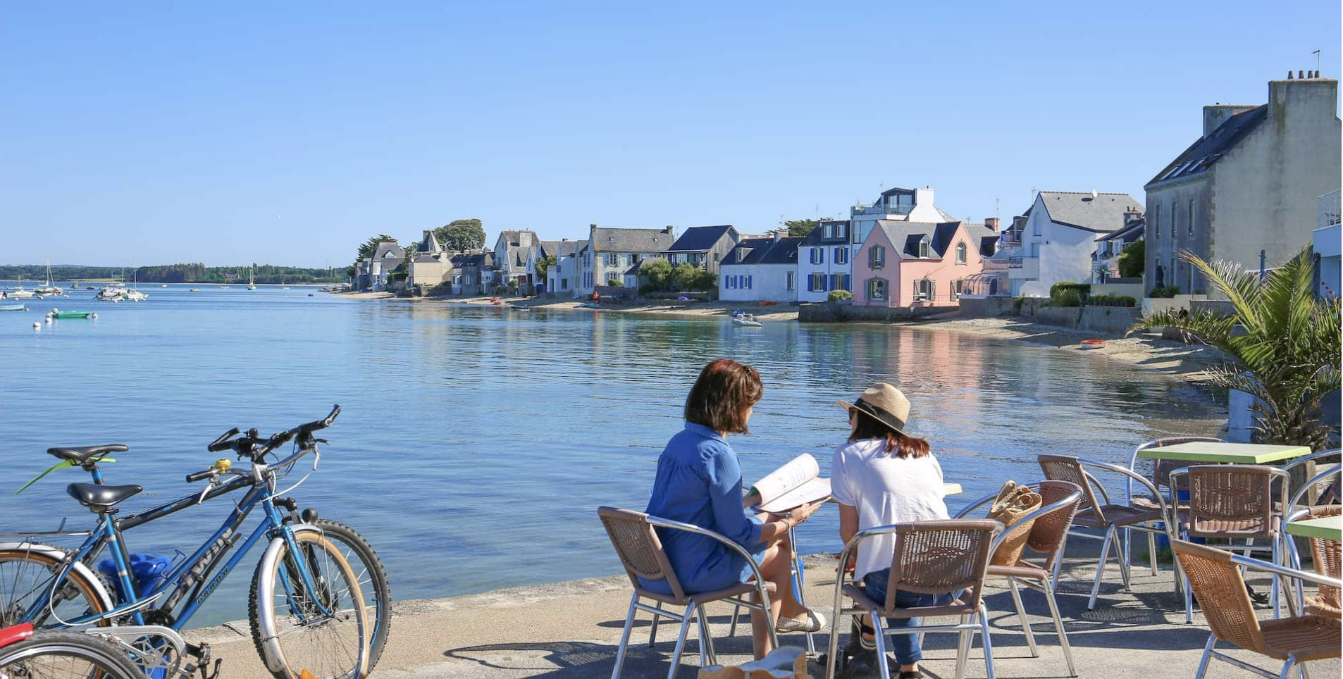 Traversée de Loctudy à l'Ile Tudy en famille avec les Vedettes de l'Odet