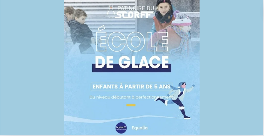 Lancement des inscriptions à l'école de glace - patinoire du Scorff de Lanester