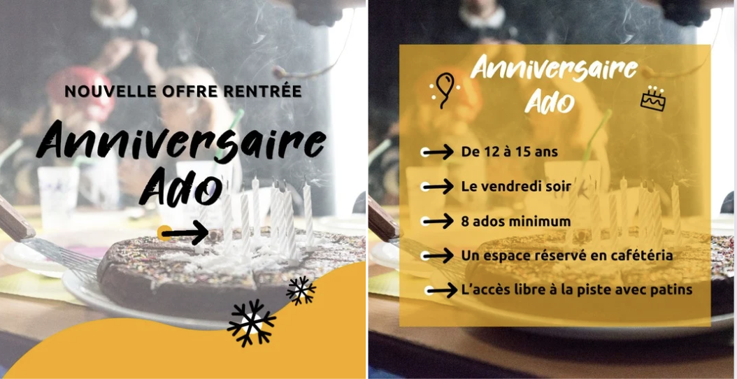 Nouveau : anniversaires pour ados à Rïnkla Brest Patinoire 