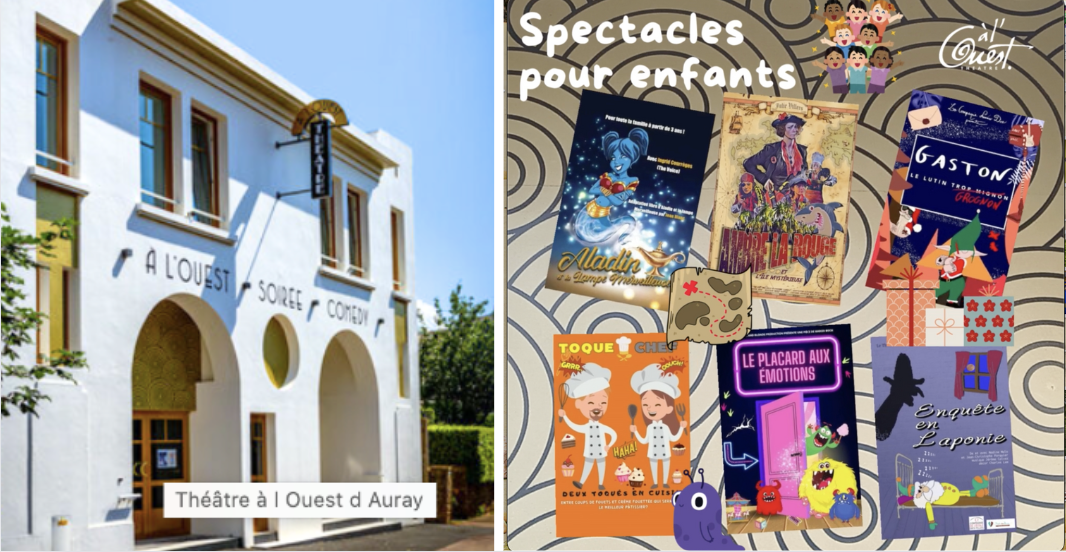 Spectacles jeune public et ados hauts en couleur à partager au théâtre à l'ouest d'Auray 