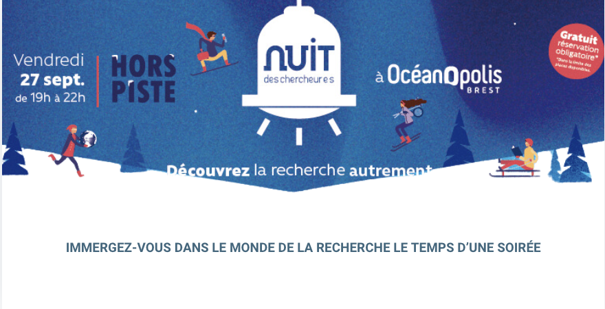 La Nuit Européenne des Chercheur-e-s 2024 à Océanopolis BREST