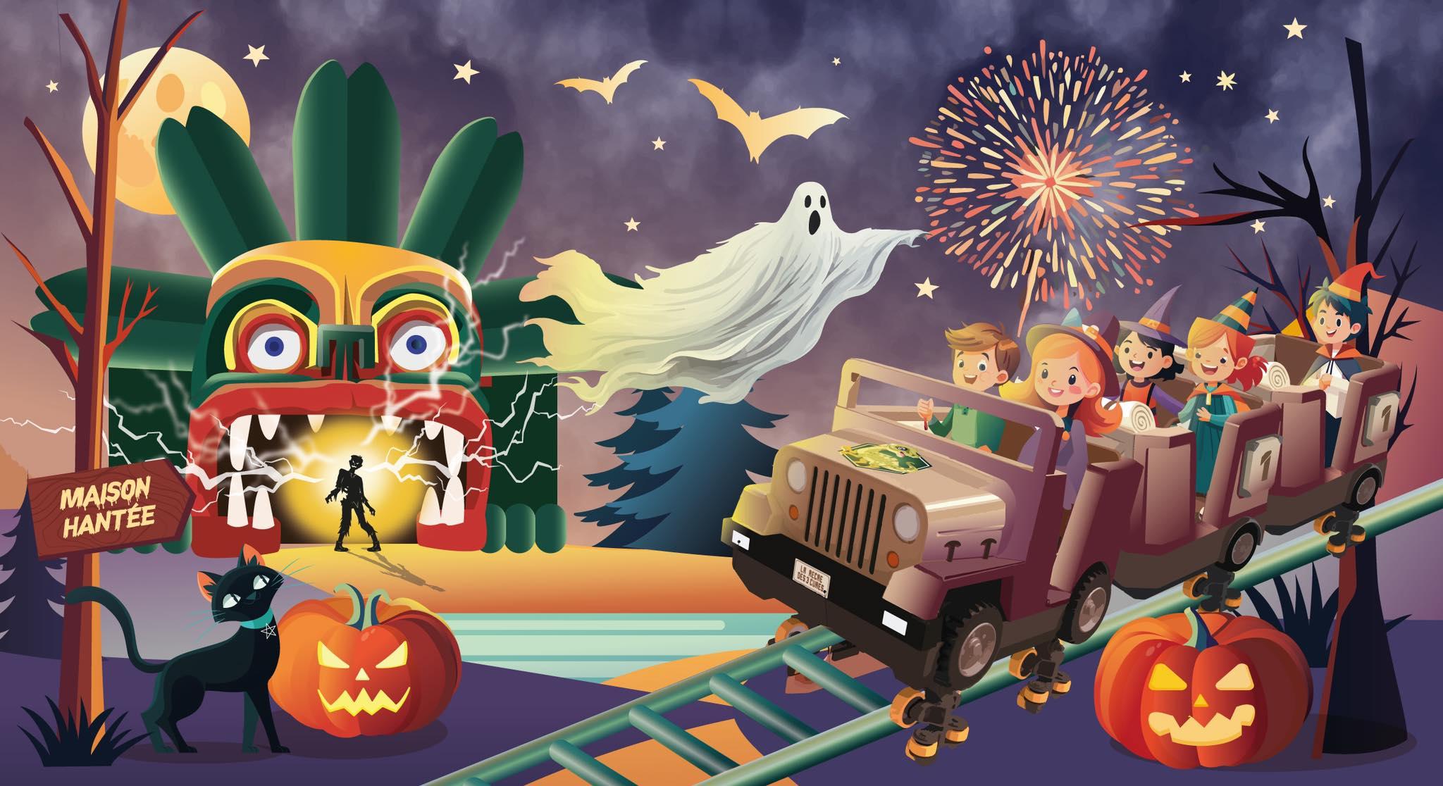 RECRELLOWEEN pour fêter Halloween en famille à La Récré des 3 Curés