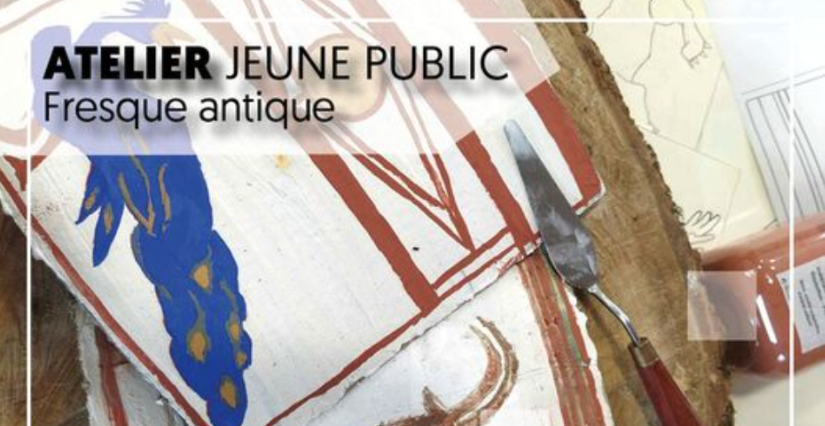 Atelier "Fresque antique" pour les plus jeunes à Vorgium à Carhaix Atelier "Fresque antique" pour les plus jeunes à Vorgium à Carhaix