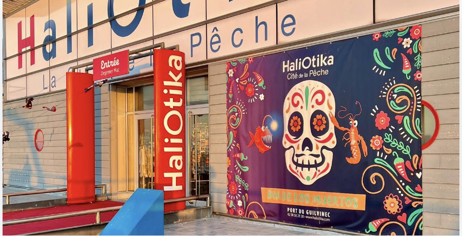 « Dia de los Muertos » animations enfants spéciales Halloween à Haliotika - Le Guilvinec 