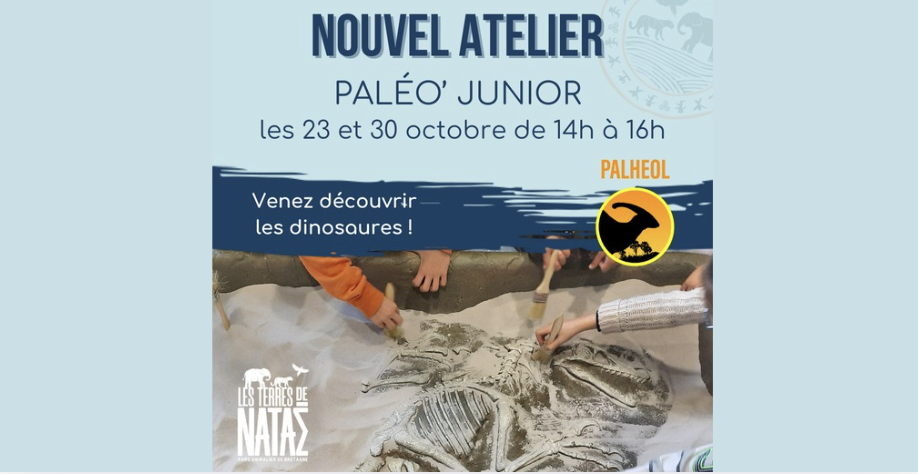 Paléo junior - stage pour les enfants de 7 à 13ans aux Terres de Nataé