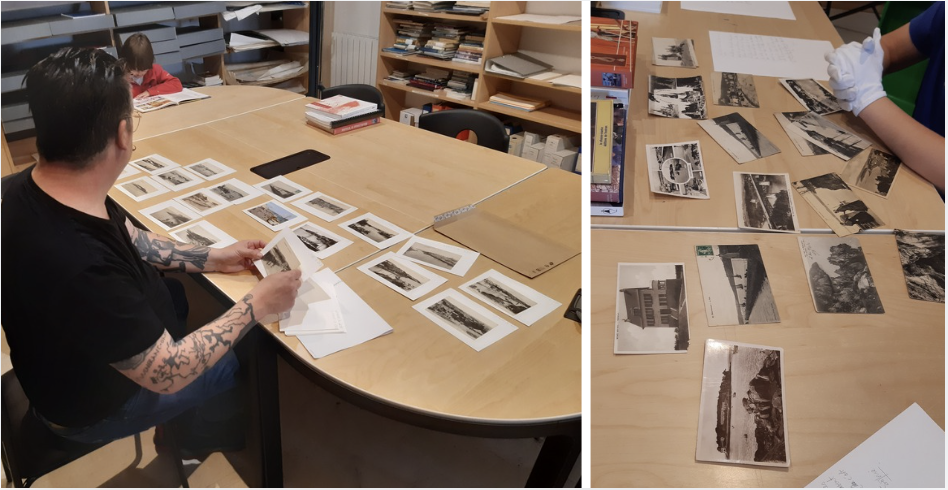 Une histoire de cartes postales - atelier photo avec Simon Jourdan au Port-musée à Douarnenez