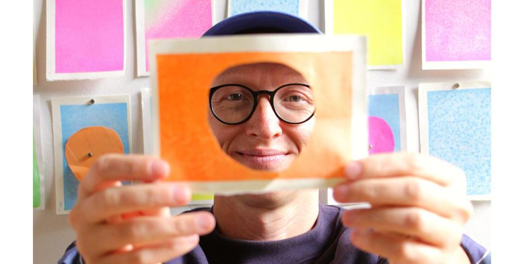 Exposition de Sébastien Esteban Desplat dans le cadre des Itinéraires Graphiques #8 -médiathèque Quimperlé