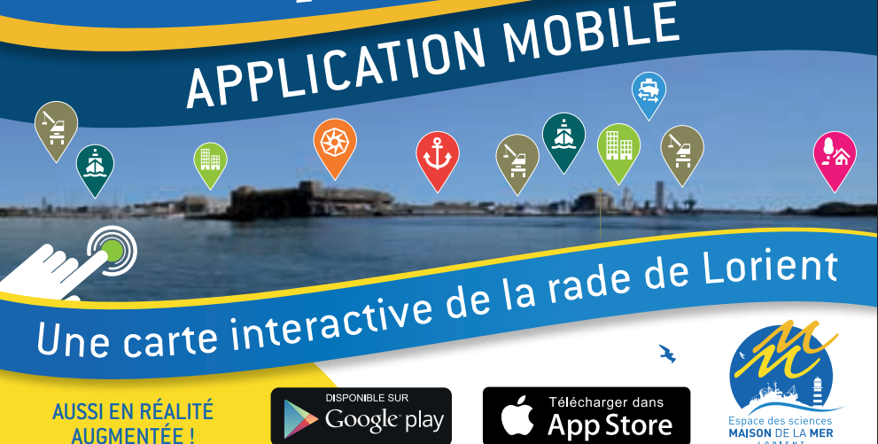 Explor@de : carte interactive pour découvrir la rade de Lorient - Maison de la Mer