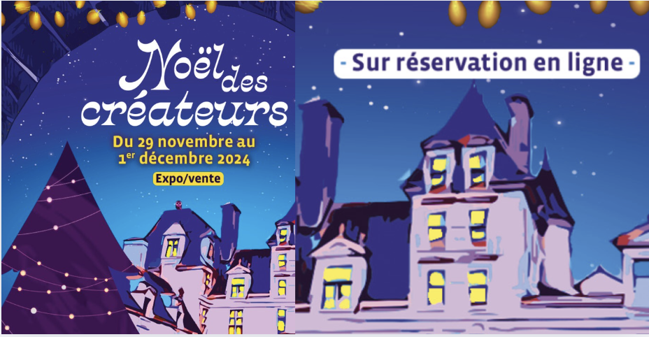 Noël des créateurs : ateliers enfants et cadeaux de noël au Château de Kerjean