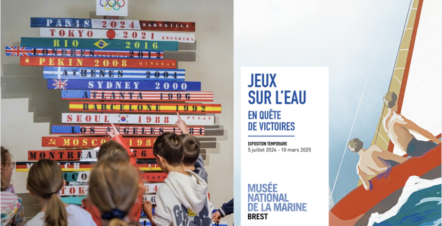 Jeux sur l'eau - Visite-jeu pour enfants de 7 à 12 ans au Musée national de la Marine de Brest