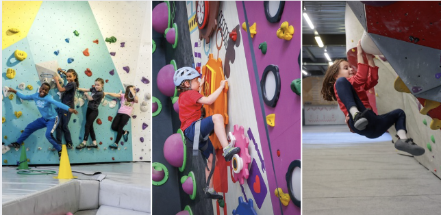 Les activités escalade enfants pour les vacances de Noël à Climb Up Brest 