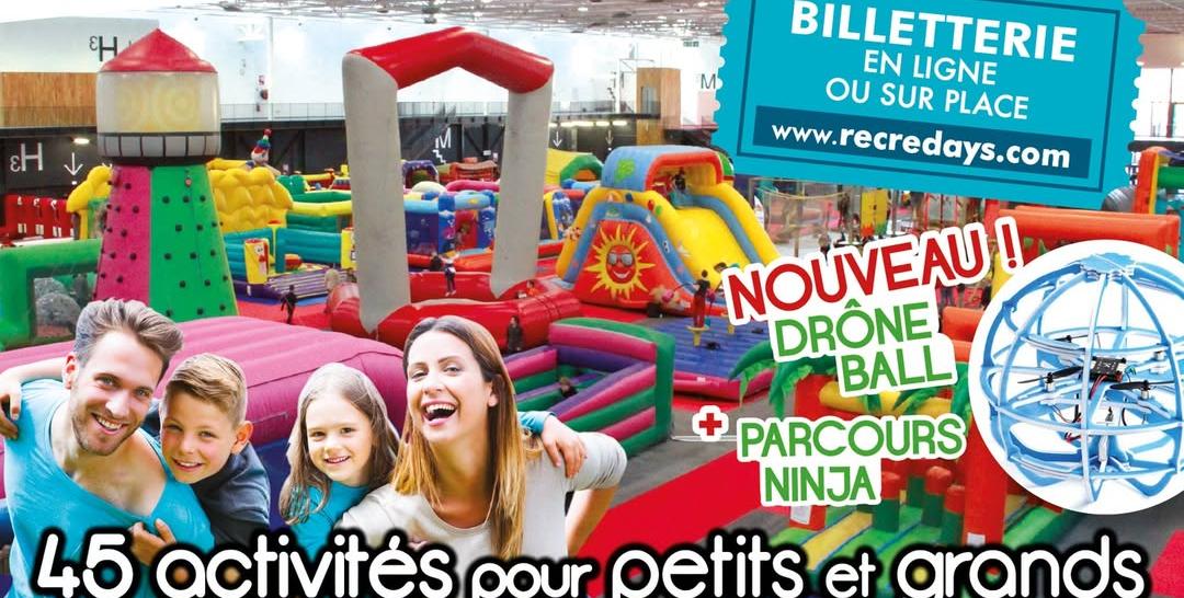 Récrédays revient pour les vacances d'hiver au parc des expositions à Lanester