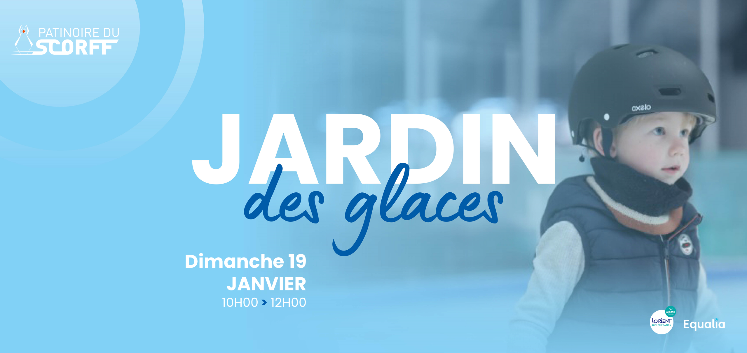 Jardin des glaces : patiner en toute sécurité dès 3 ans à la Patinoire du Scorff à Lanester