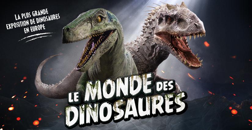 Exposition "Le Monde des Dinosaures" au Chorus Parc du Golfe à Vannes