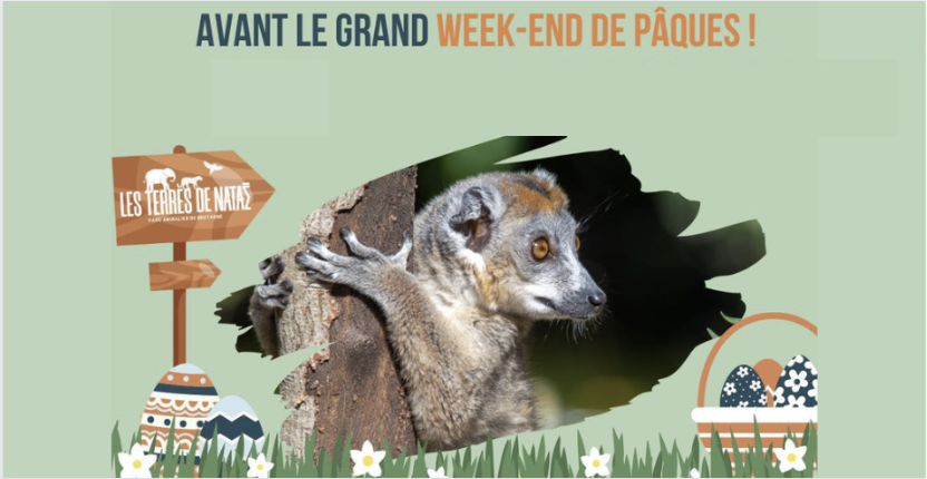 Chasses aux oeufs et animations de Pâques aux Terres de Nataé