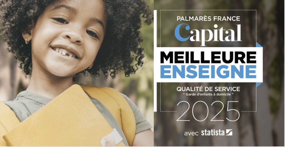 Babychou Services élus Meilleure Enseigne de garde d'enfants à domicile 2025