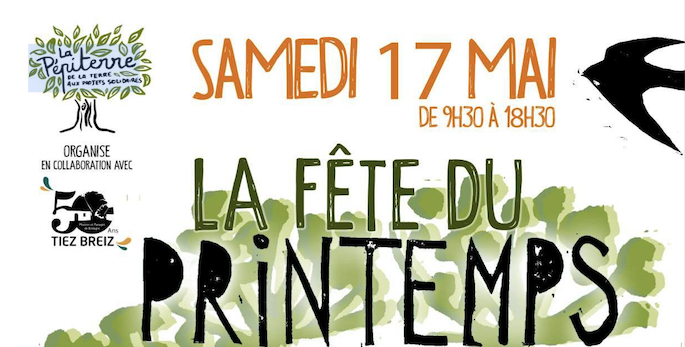 Fête du Printemps et célébration des 50 ans de la Pépiterre à Sarzeau