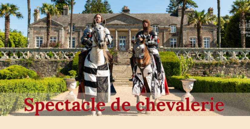 Spectacle familial de chevalerie et accès aux jardins à L’Orangerie de Lanniron à Quimper