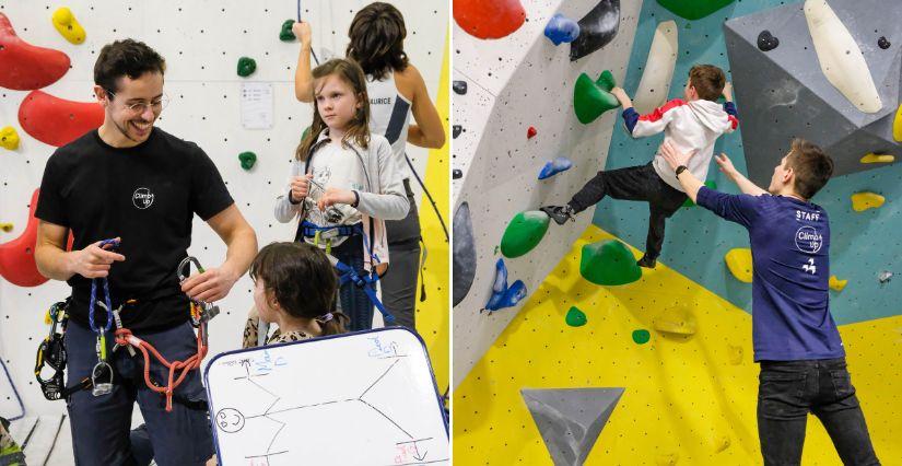Ateliers escalade enfants & ados pour les vacances d'été à Climb Up Brest