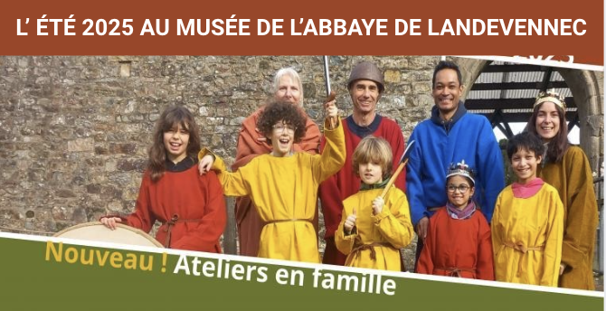 Ateliers en famille au Musée de l'Ancienne Abbaye de Landévennec