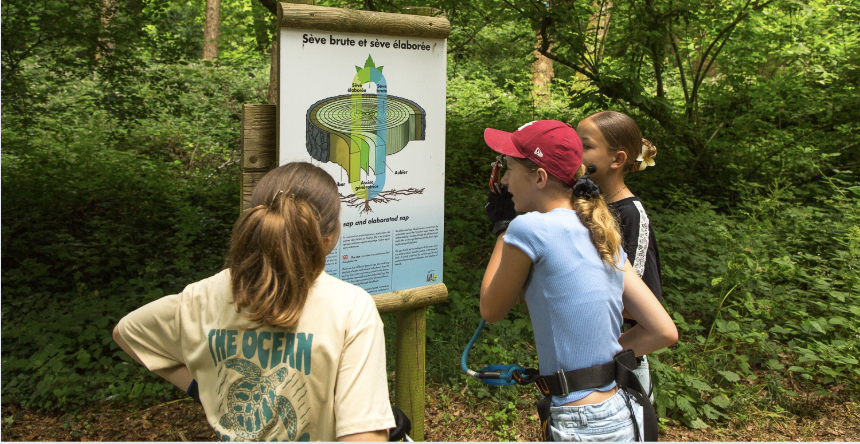 Escape Game Outdoor en famille dès 8 ans au parc aventure Adrénature Aventure - Melgven