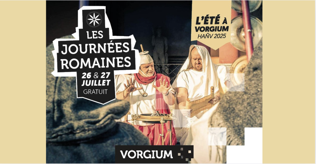 Les journées romaines en famille - Fête historique gratuite à Vorgium