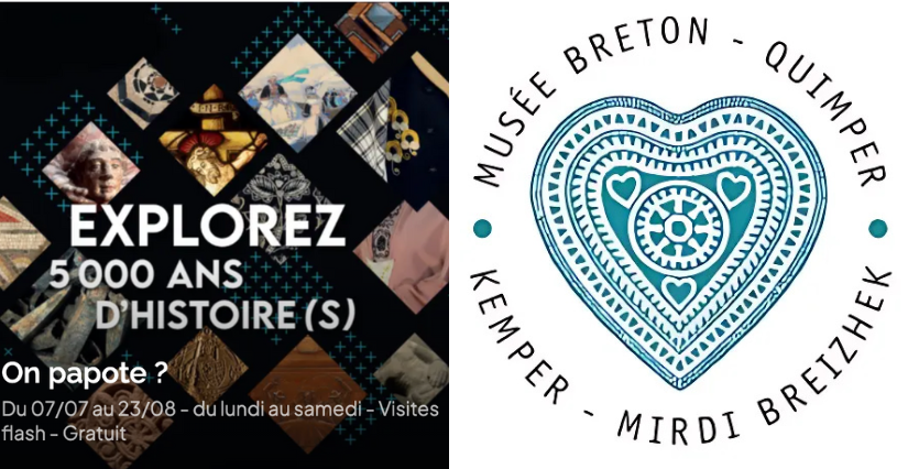  "On papote ?" Visites flash au musée départemental breton à Quimper