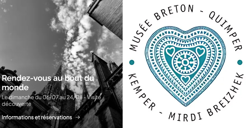 Visite découverte "Rendez-vous au bout du monde" au musée départemental breton à Quimper Visite découverte "Rendez-vous au bout du monde" au musée départemental breton à Quimper