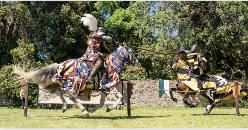 Spectacle familial de chevalerie et accès aux jardins à L’Orangerie de Lanniron à Quimper