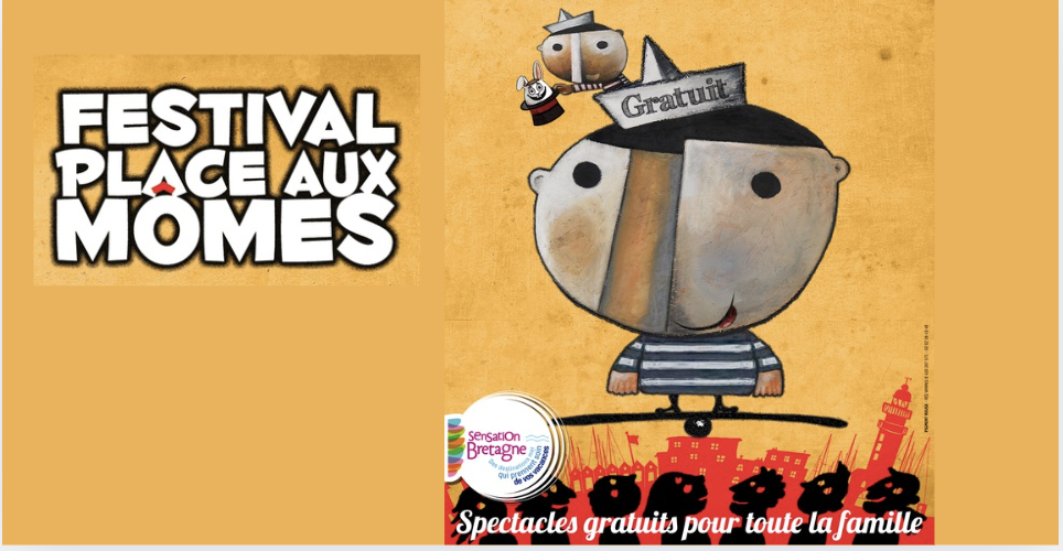 Festival Place aux Mômes : spectacles de rue à partager avec les enfants dès 3 ans - dans les stations littorales de Bretagne