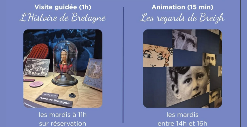 Les visites guidées du mardi à Breizh Odyssée à Landévennec Les visites guidées du mardi à Breizh Odyssée à Landévennec