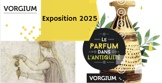 Le parfum dans l’Antiquité - exposition temporaire au centre d’interprétation Vorgium à Carhaix