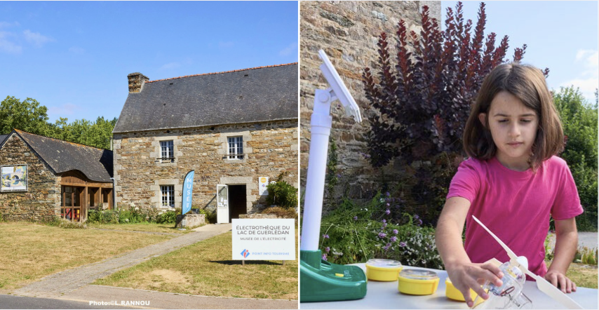 Ateliers énergies renouvelables pour enfants de 7 à 13 ans à l'Électrothèque du Lac de Guerlédan - Saint-Aignan