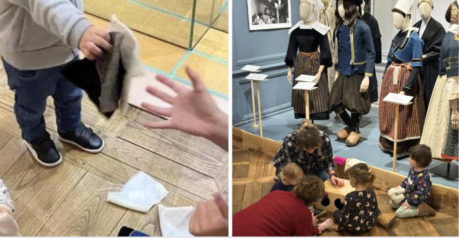 Mini Chiffons ! Petite balade contée (1-2ans) au Musée départemental breton -Quimper