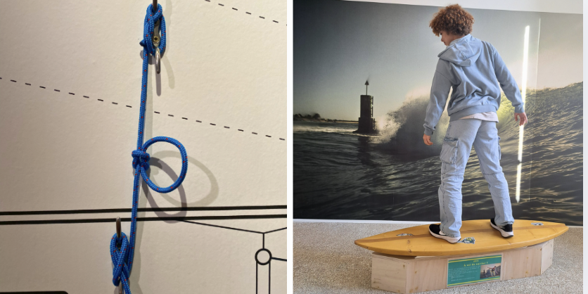 L'atelier des petits marins : l'art des noeuds - visite atelier 7-11 ans au Musée départemental breton - Quimper
