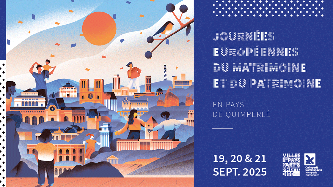 Les Journées européennes du matrimoine et du patrimoine dans le pays de Quimperlé