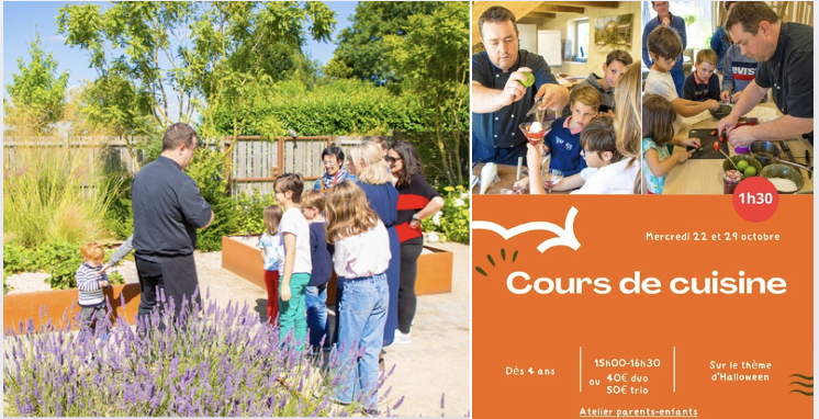Atelier CUISINE parent/enfants pour Halloween aux Jardins de l'Éveil à Saint-Thonan 