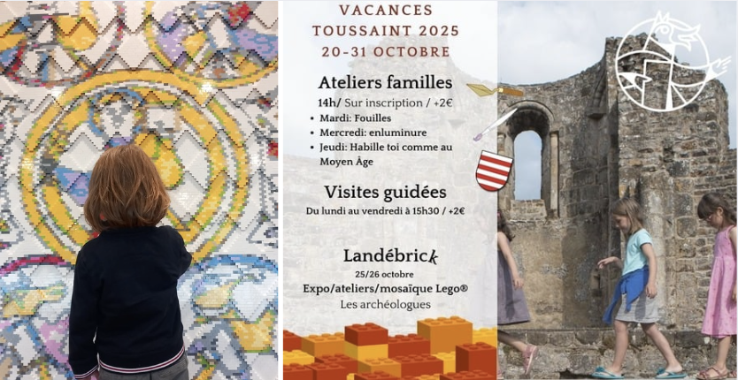 Animations des vacances de la Toussaint à l'ancienne abbaye de Landévennec