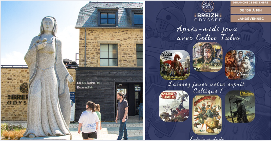 Après-midi Jeux gratuit en famille avec Celtic Tales à Breizh Odyssée, Landevennec
