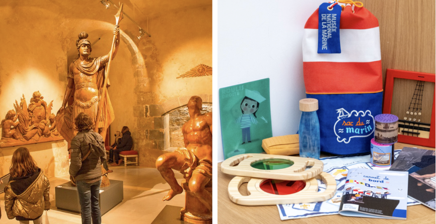 Le Sac du marin : une visite-jeu sensorielle à vivre en famille au Musée national de la Marine – Brest
