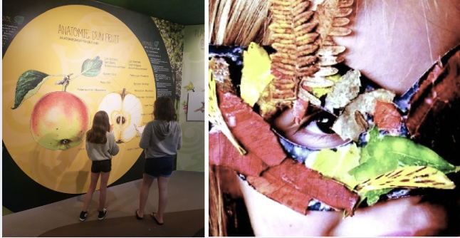 Atelier Enfants - Masques Végétaux avec Marie Cultive à la Cidrerie Kerné à Pouldreuzic