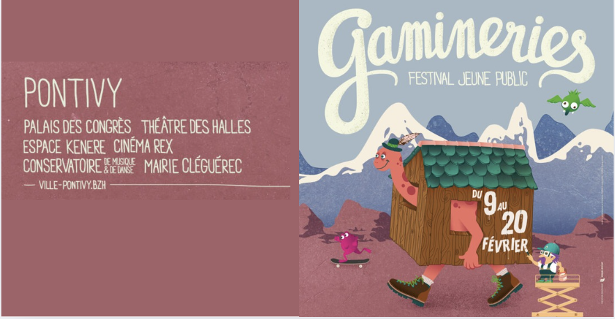 Festival jeune public des Gamineries 2026 à Pontivy 