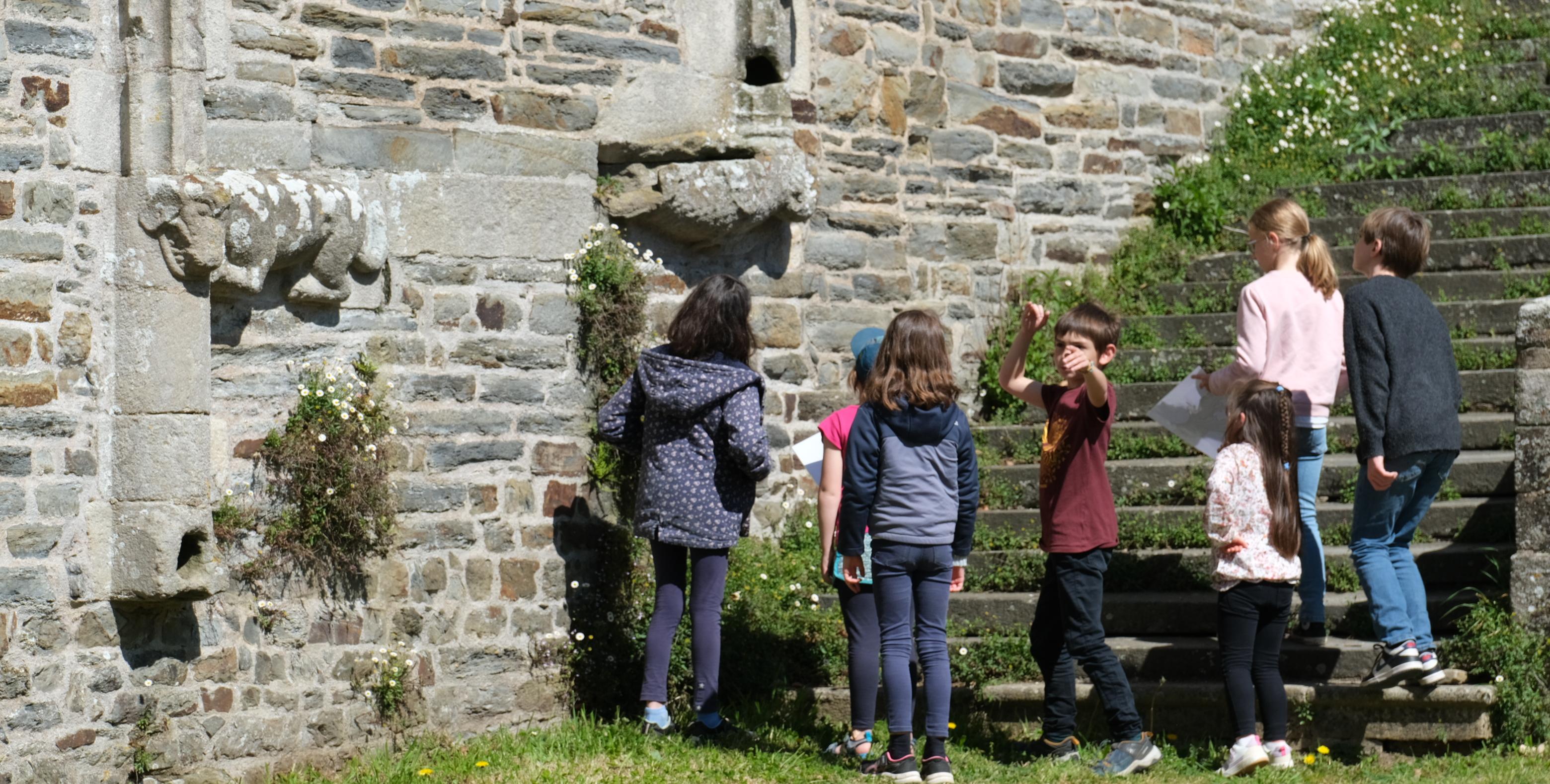 Les enfants au château de Pontivy - Visite en famille à Pontivy